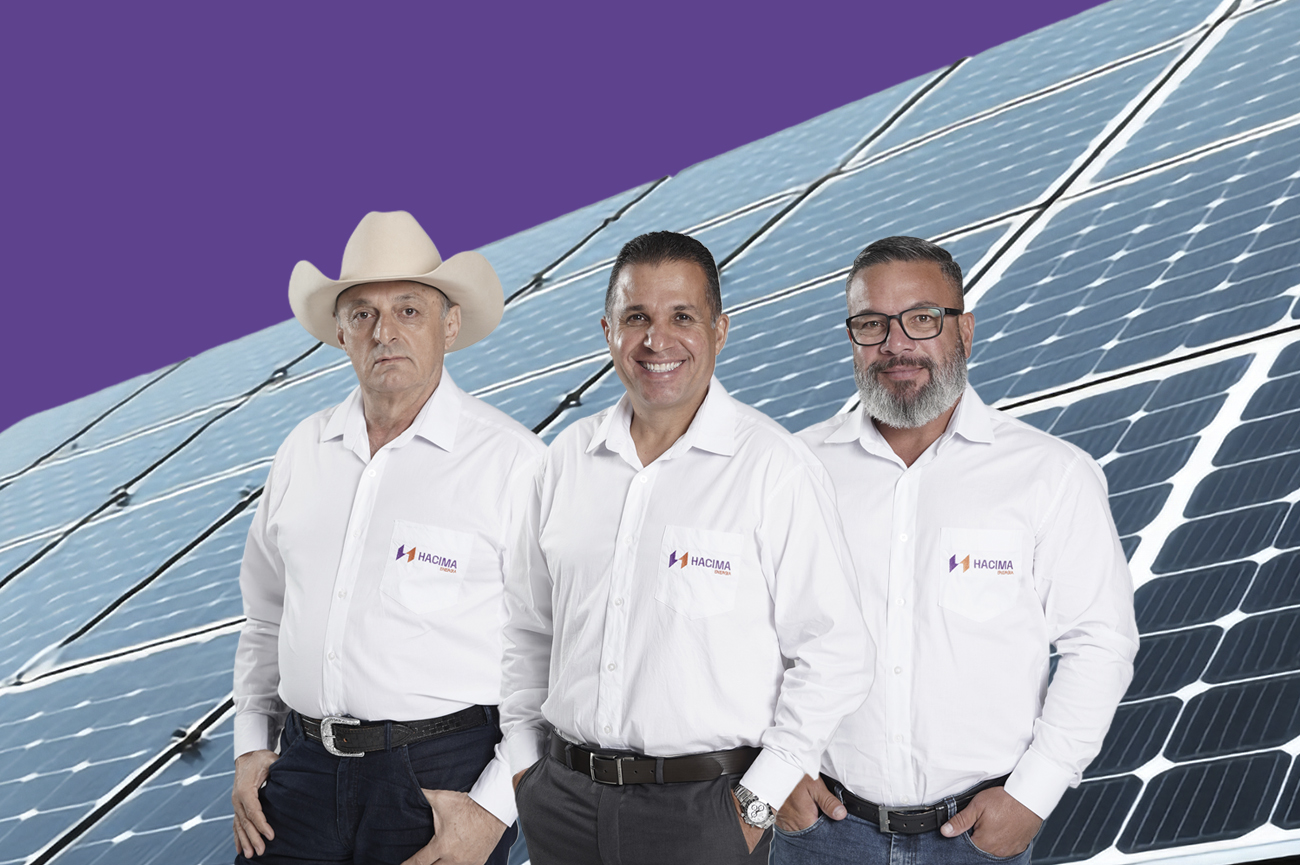 Painéis solares instalados pela Hacima Energia