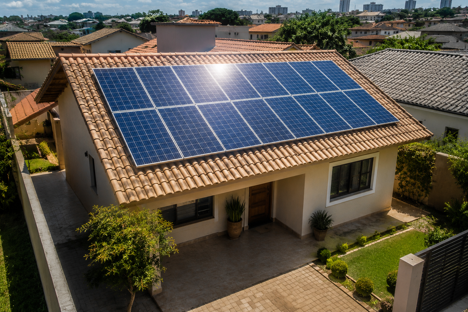 Energia solar residencial